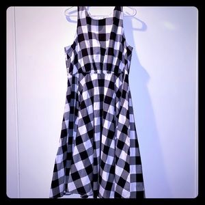 Black and White Lane Bryant Dress